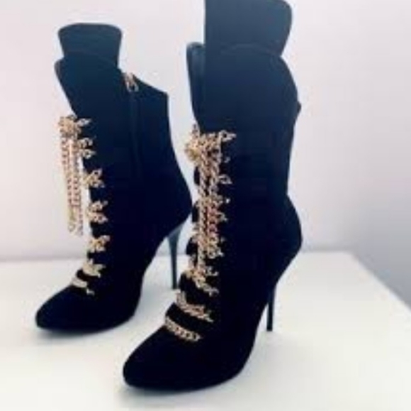COPY - Giuseppe Zanotti High Heeled Designer Boots - Picture 6 of 11